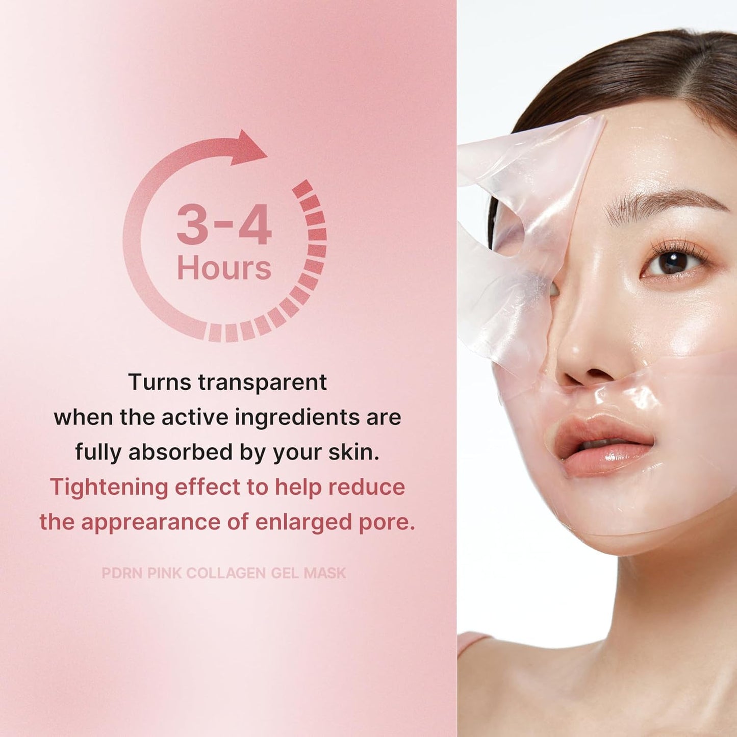 Salmon DNA PDRN pink collagen mask