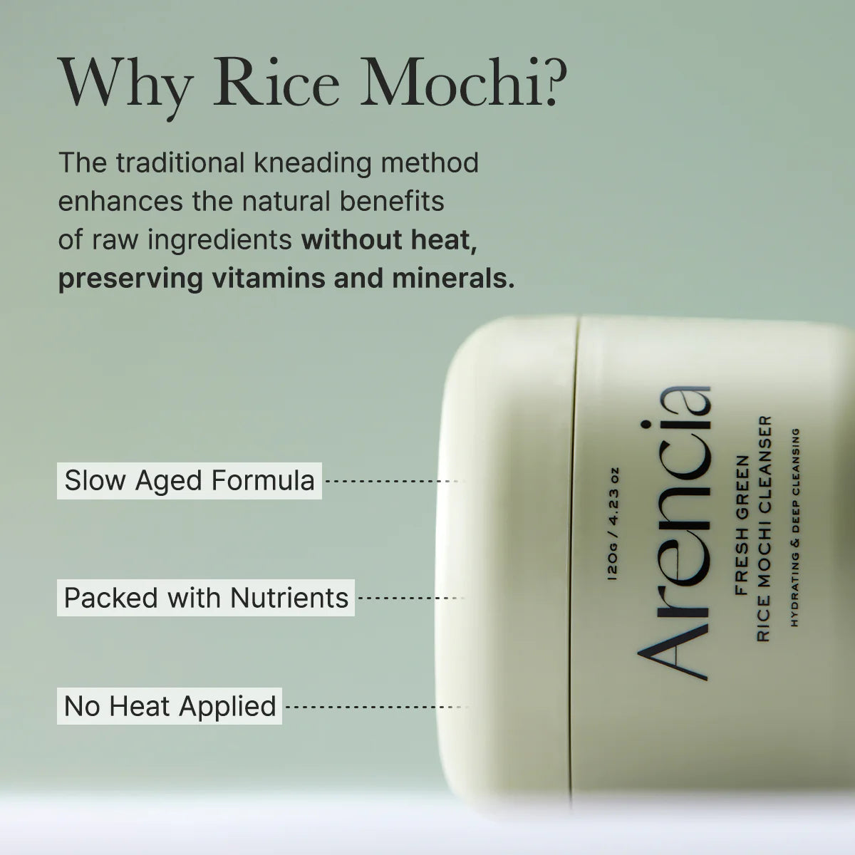Korean Rice Mochi Face Cleanser
