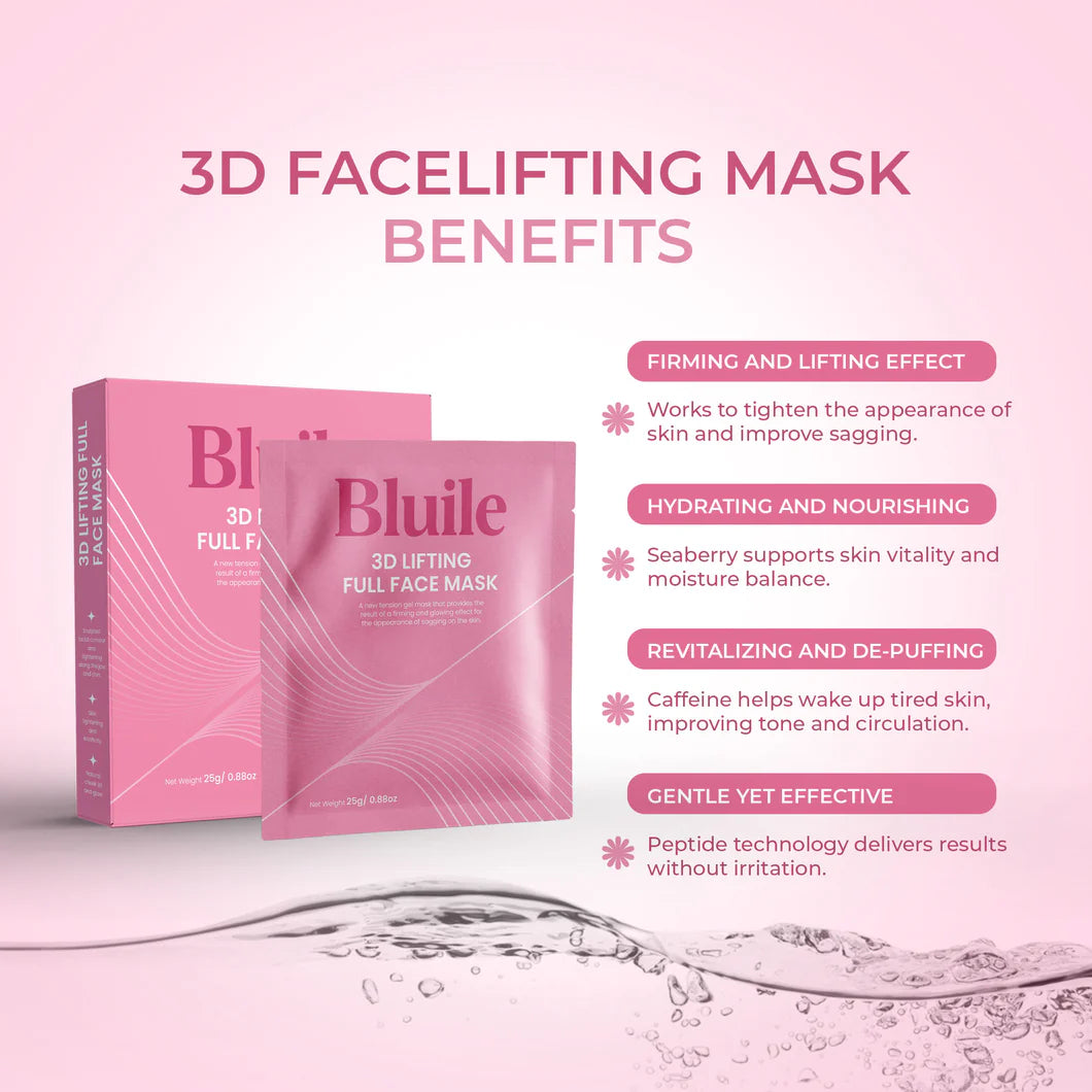 3D Lifting Face Mask for Firming & Brightening